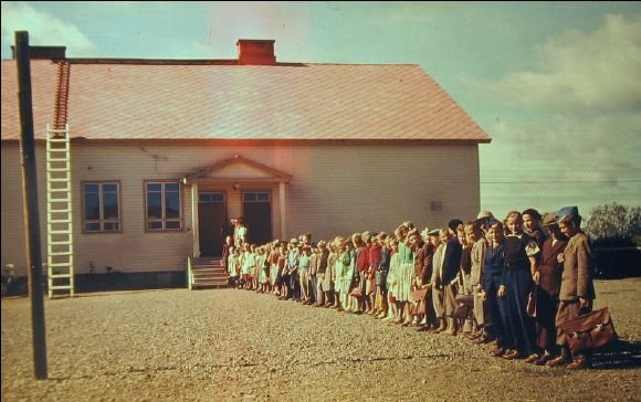 Oppikouluun 1956